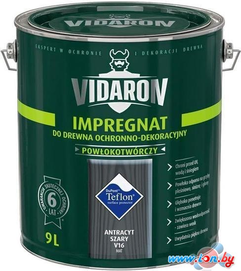 Пропитка Vidaron Impregnant V16 9 л (антрацит) в Могилёве