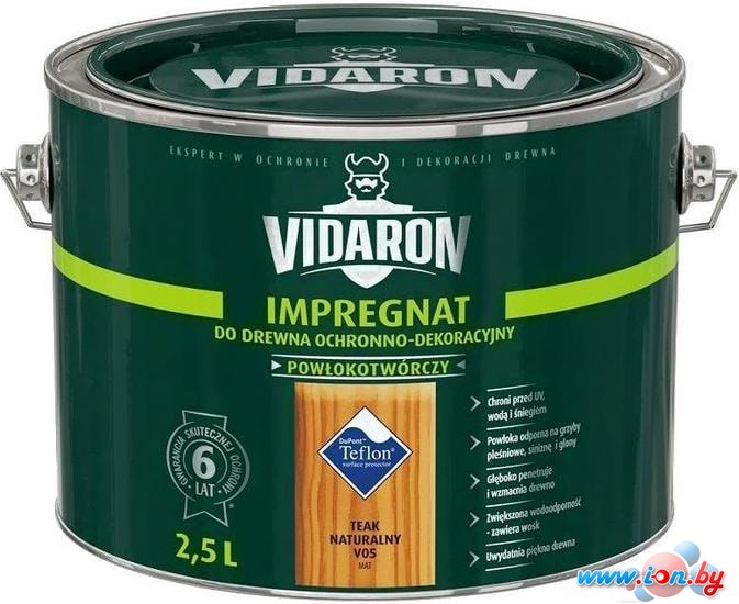 Пропитка Vidaron Impregnant V05 2.5 л (натуральный тик) в Могилёве