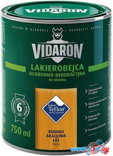 Лак Vidaron Лакобейц L03 0.75 л (белая акация) в Могилёве