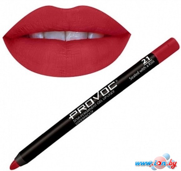 Карандаш для губ Provoc Gel Lip Liner 21 Sealed with a kiss в Гомеле