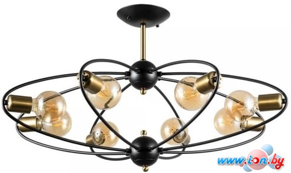 Люстра средней высоты Arte Lamp Glasgow A1963PL-8BK в Бресте