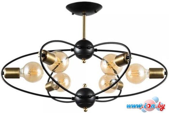 Люстра средней высоты Arte Lamp Glasgow A1963PL-6BK в Минске