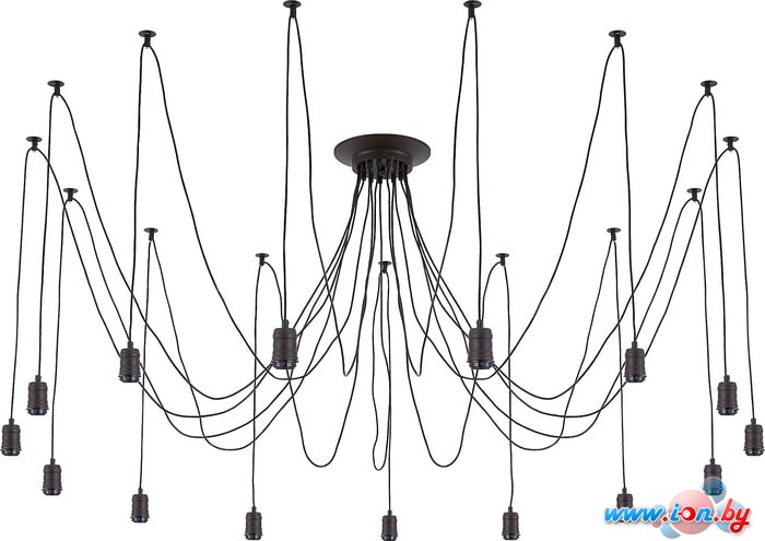 Подвесная люстра Citilux Эдисон CL451152 (венге/черный) в Могилёве
