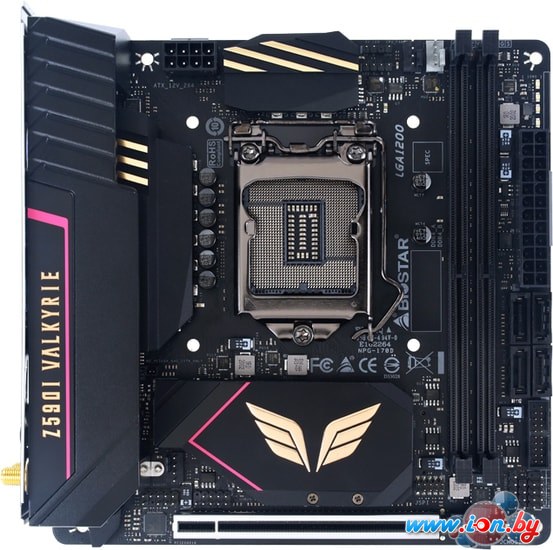 Материнская плата BIOSTAR Z590I Valkyrie Ver. 5.0 в Могилёве