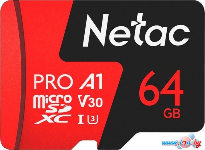 Карта памяти Netac P500 Extreme Pro 64GB NT02P500PRO-064G-S в Гродно