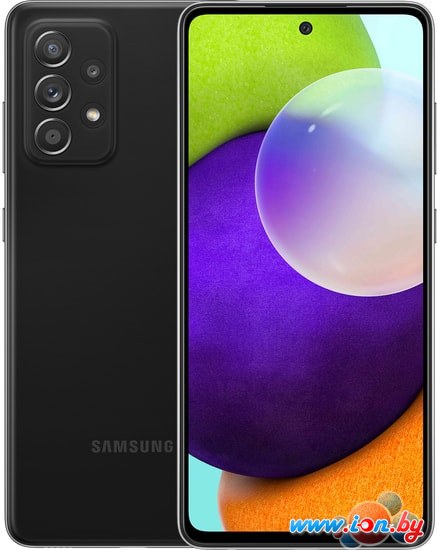 Смартфон Samsung Galaxy A52 SM-A525F/DS 4GB/128GB (черный) в Могилёве