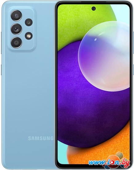 Смартфон Samsung Galaxy A52 SM-A525F/DS 8GB/256GB (синий) в Бресте