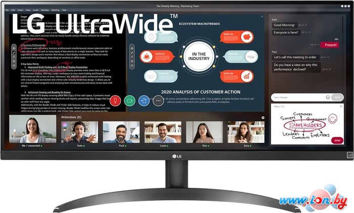 Монитор LG UltraWide 29WP500-B в Гродно