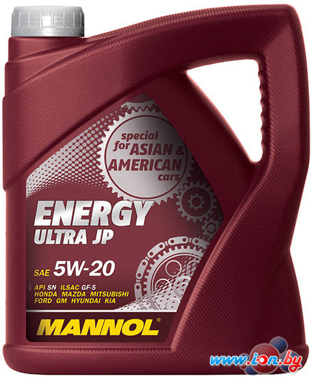 Моторное масло Mannol Energy Ultra JP 5W-20 API SN 4л в Гродно