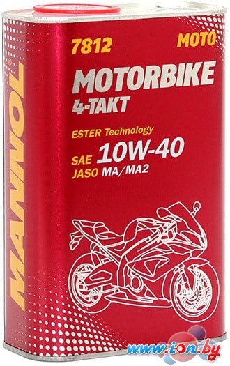 Моторное масло Mannol Motorbike 4-Takt 10W-40 1л в Гродно