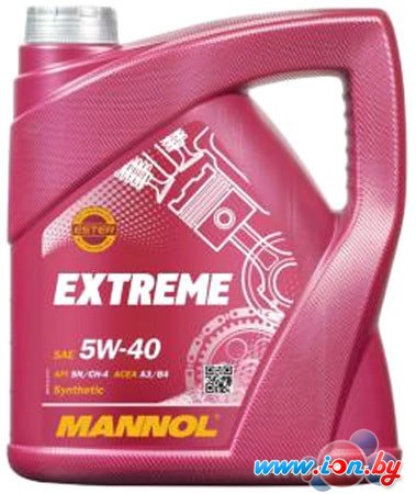 Моторное масло Mannol EXTREME 5W-40 4л в Гомеле