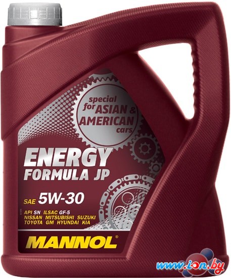 Моторное масло Mannol Energy Formula JP 5W-30 API SN 4л в Гомеле