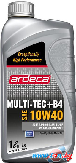 Моторное масло Ardeca MULTI-TEC + B4 10W-40 1л в Могилёве