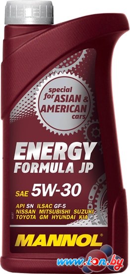 Моторное масло Mannol Energy Formula JP 5W-30 API SN 1л в Гродно