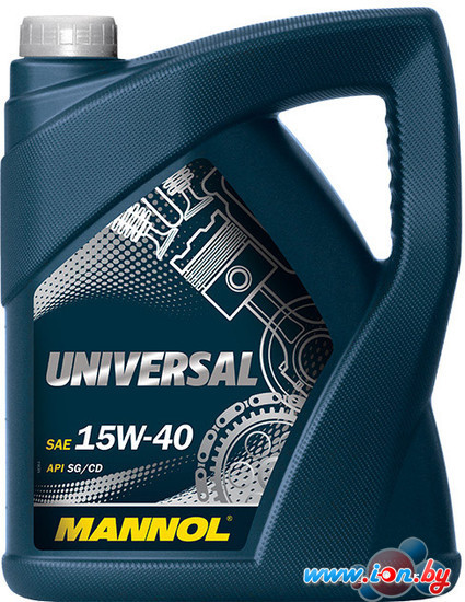 Моторное масло Mannol Universal 15W-40 API SG/CD 5л в Бресте