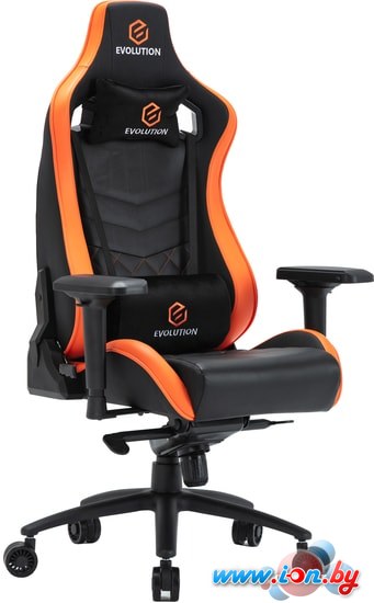 Кресло Evolution Avatar M (черный/оранжевый) в Могилёве