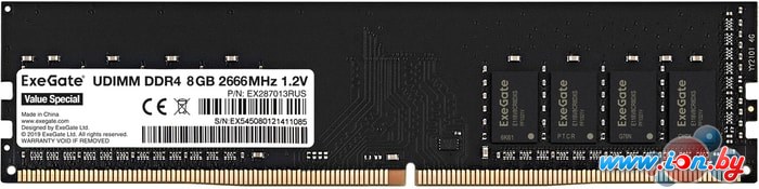 Оперативная память ExeGate Value Special 8GB DDR4 PC4-21300 EX287013RUS в Гомеле