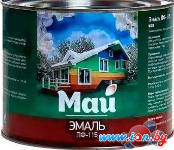 Эмаль Ярославские краски Май ПФ-115 1.9кг (синий) в Могилёве