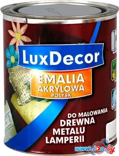 Эмаль LuxDecor Белый кристалл 750 мл (глянец) в Гомеле