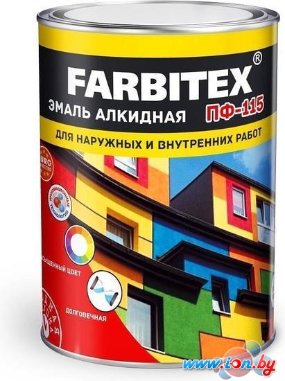 Эмаль Farbitex ПФ-115 5 кг (морская волна) в Гомеле