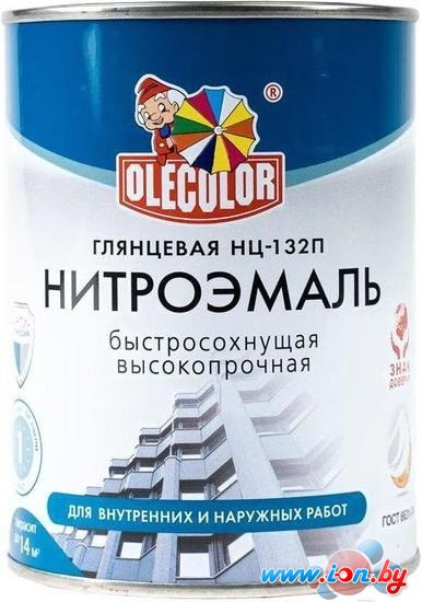 Эмаль Olecolor НЦ-132 1.7 кг (красно-коричневый) в Гомеле