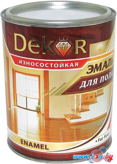 Эмаль Dekor для пола (золотистый/коричневый, 1.8 кг) в Могилёве