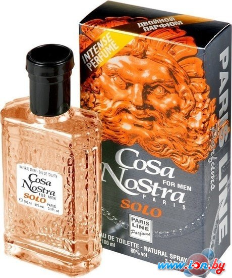 Paris Line Cosa Nostra Solo For Men EdT 100 мл в Могилёве