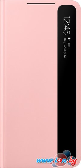 Чехол Samsung Smart Clear View Cover для Galaxy S21+ (розовый) в Бресте