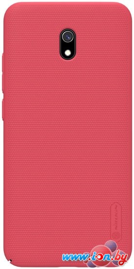 Чехол Nillkin Super Frosted Shield для Xiaomi Redmi 8A (красный) в Бресте