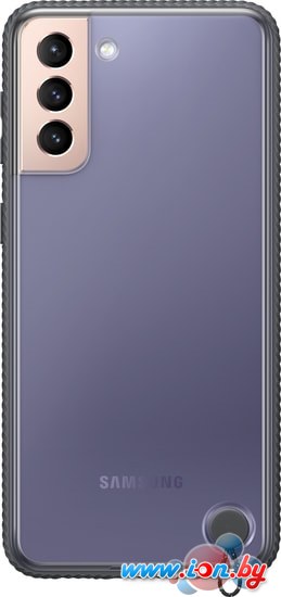 Чехол Samsung Clear Protective Cover для Galaxy S21+ (черный) в Бресте