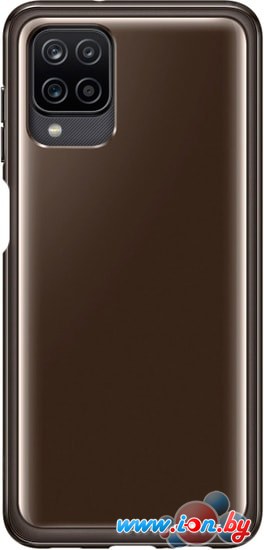 Чехол Samsung Silicone Cover для Galaxy A12 (черный) в Минске