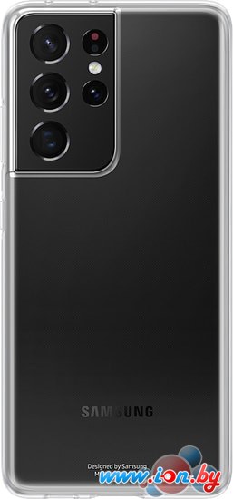Чехол Samsung Clear Cover для Galaxy S21 Ultra (прозрачный) в Бресте