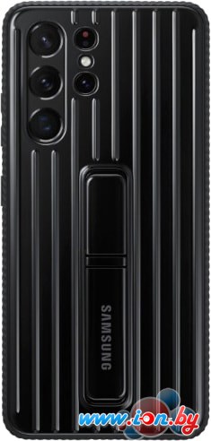 Чехол Samsung Protective Standing Cover для Galaxy S21 Ultra (черный) в Бресте