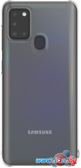 Чехол Wits Premium Hard Case для Samsung Galaxy A21s (прозрачный) в Бресте