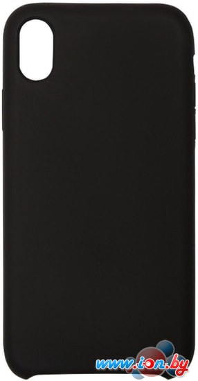 Чехол VOLARE ROSSO Soft Suede для Apple iPhone XR (черный) в Бресте