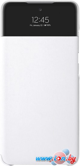 Чехол Samsung S View Wallet Cover для Samsung Galaxy A52 (белый) в Бресте