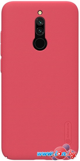 Чехол Nillkin Super Frosted Shield для Xiaomi Redmi 8 (красный) в Витебске
