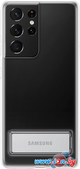 Чехол Samsung Clear Standing Cover для Galaxy S21 Ultra (прозрачный) в Бресте