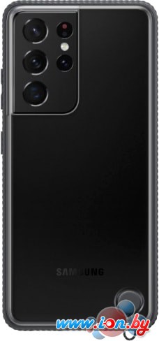 Чехол Samsung Clear Protective Cover для Galaxy S21 Ultra (черный) в Бресте