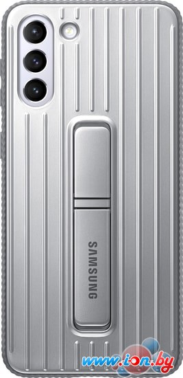 Чехол Samsung Protective Standing Cover для Galaxy S21+ (серый) в Бресте