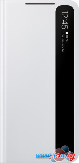 Чехол Samsung Smart Clear View Cover для Galaxy S21 (серый) в Бресте