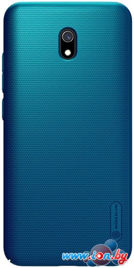 Чехол Nillkin Super Frosted Shield для Xiaomi Redmi 8A (синий) в Бресте