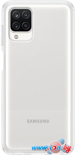 Чехол Samsung Silicone Cover для Galaxy A12 (белый) в Могилёве