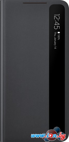Чехол Samsung Smart Clear View Cover для Galaxy S21+ (черный) в Витебске