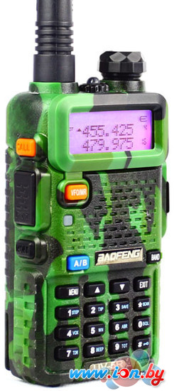 Портативная радиостанция Baofeng UV-5R Camouflage Green в Бресте