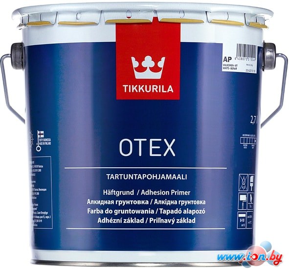 Алкидная грунтовка Tikkurila Otex 2.7 л (базис C) в Бресте