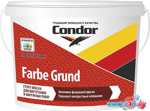 Акриловая грунтовка Condor Farbe Grund (15 кг) в Витебске