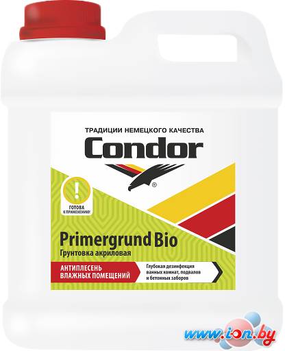 Акриловая грунтовка Condor Primergrund Bio (5 кг) в Гомеле