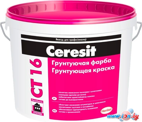 Акриловая грунтовка Ceresit CT 16 2 л в Минске