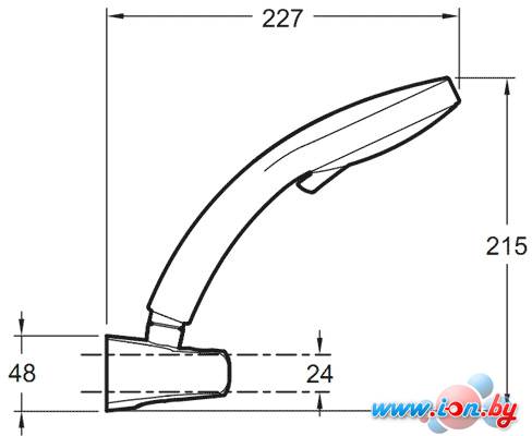 Душевой гарнитур Jacob Delafon Citrus E12917-CP в Бресте